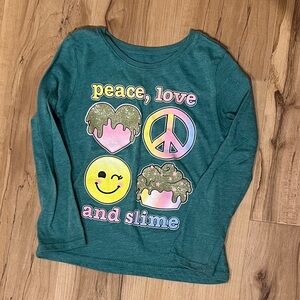 Peace ✌🏻 Love 💗 and Slime 😉 long sleeve